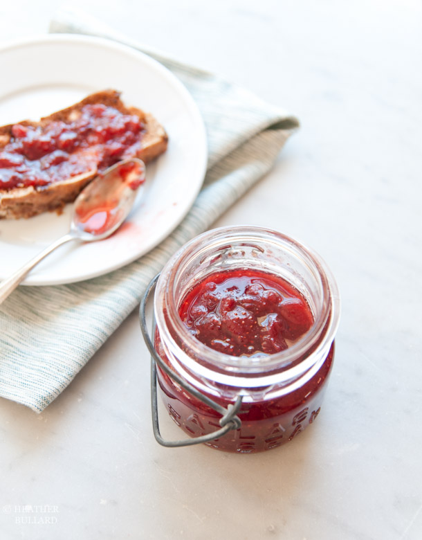 Strawberry Balsamic Jam - Heather Bullard